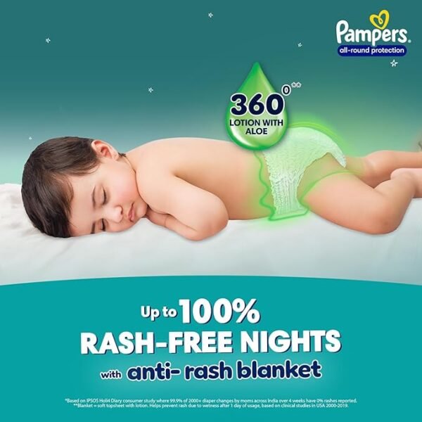 Pampers Pants Style Baby Diapers, Large size (L)