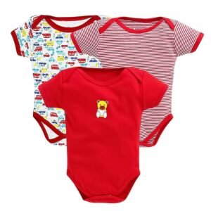 New Born Baby Multi-Color Cotton Sleep Suit Romper Body Jumpsuit