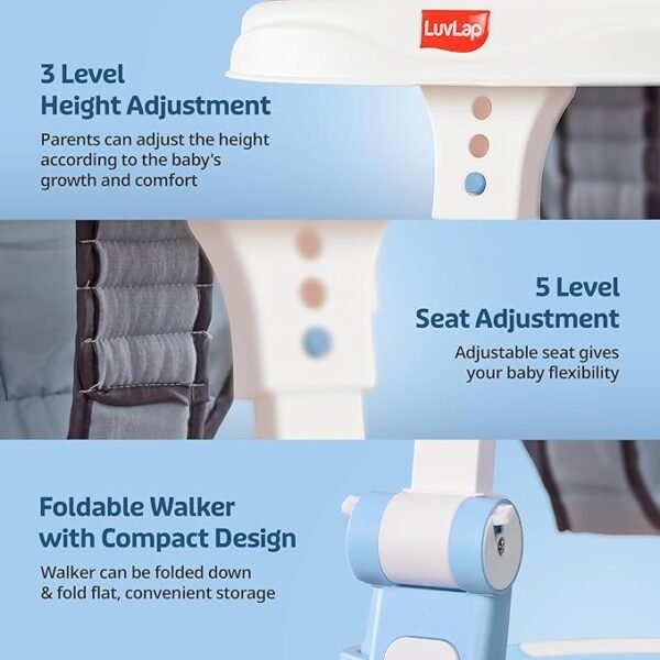 LuvLap 360° Joy Baby Walker for 9+ Months |