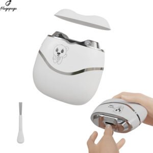 HOGOPOGO Cuppy Electric Baby Nail Trimmer | Safe Nail Clipper with Brush | 1 Count