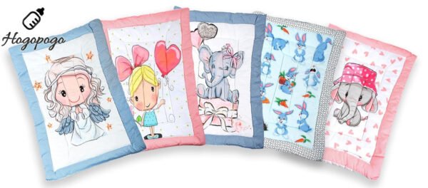 HOGOPOGO Baby Godadi Pack of 5 | Soft Cotton Bedding Set | Multicolor | 0–6 Months