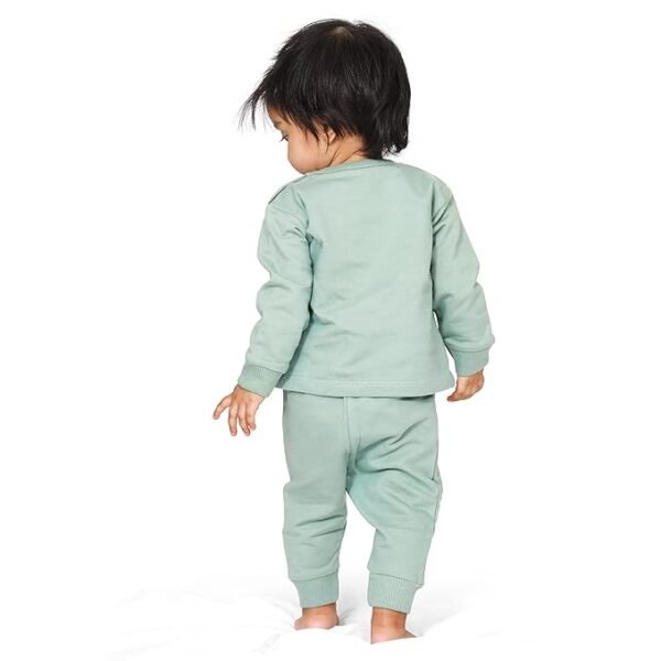 HOGOPOGO Unisex Cotton Fleece Full Sleeve Track Suit for Boys & Girls