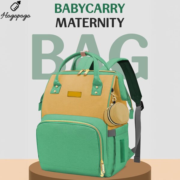 HOGOPOGO Baby Bag for Mother Travel – Waterproof Maternity Bag with Insulated Pockets (30L)